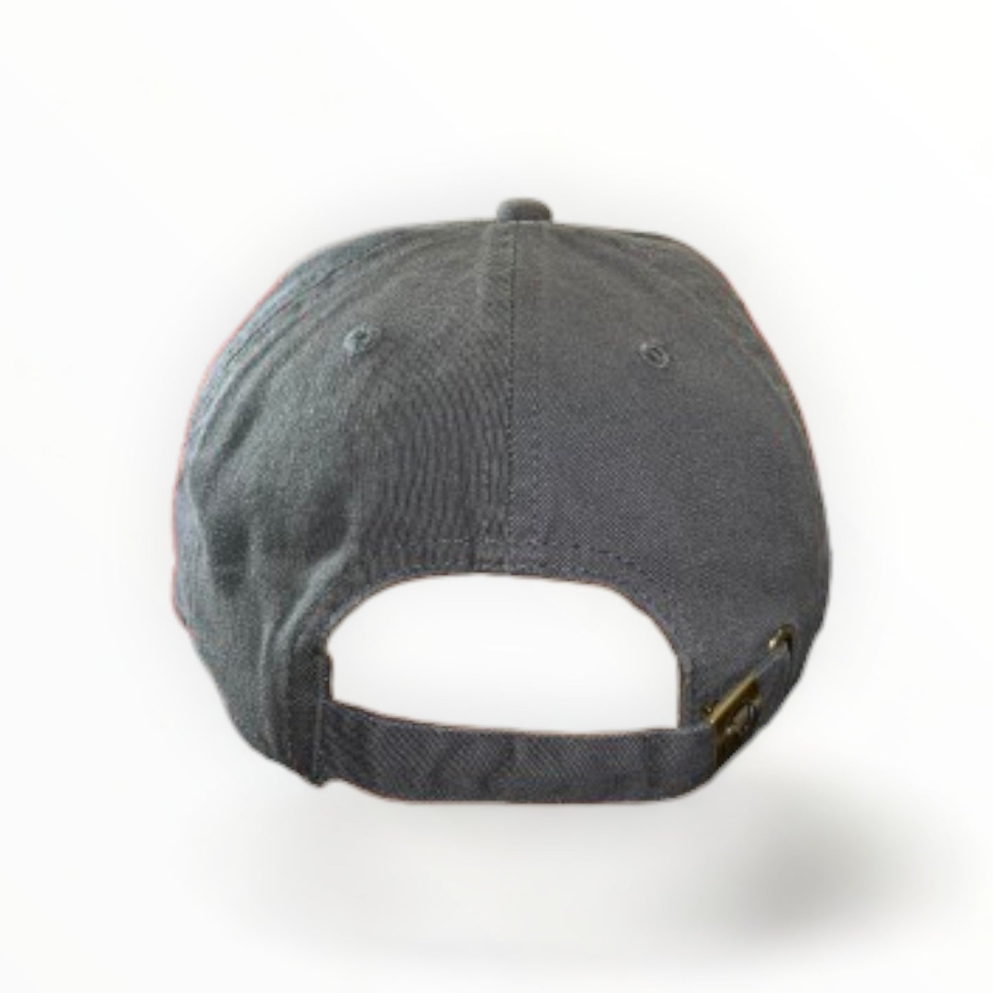 Gray USA Leather-Patch Cap – Patriotic Elegance Meets Style